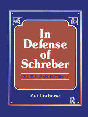 cover image of In Defense of Schreber